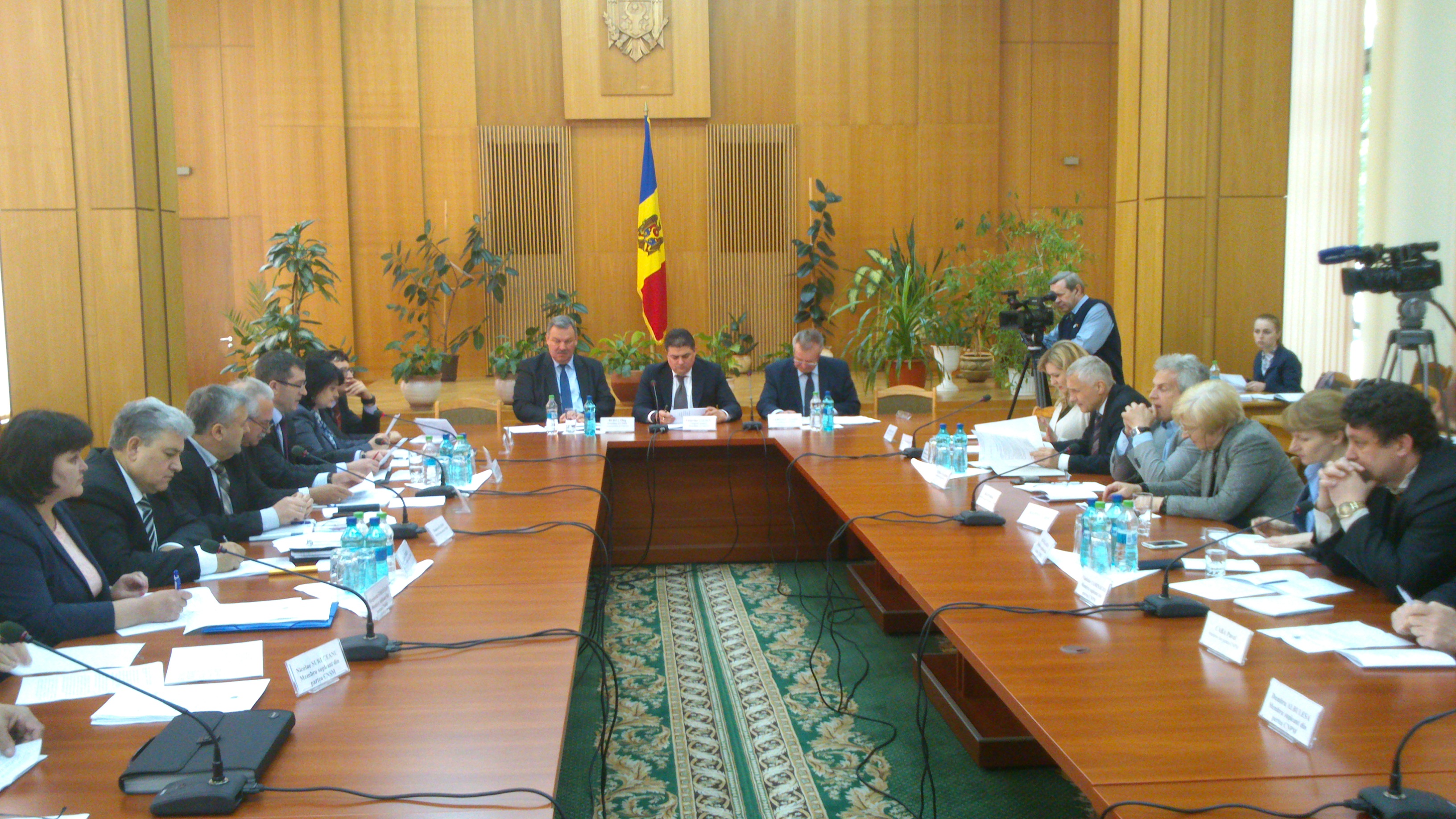 Astăzi a avut loc şedinţa Comisiei naţionale pentru consultări şi negocieri colective